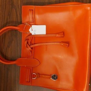 Dooney & Bourke Orange Hand Bag